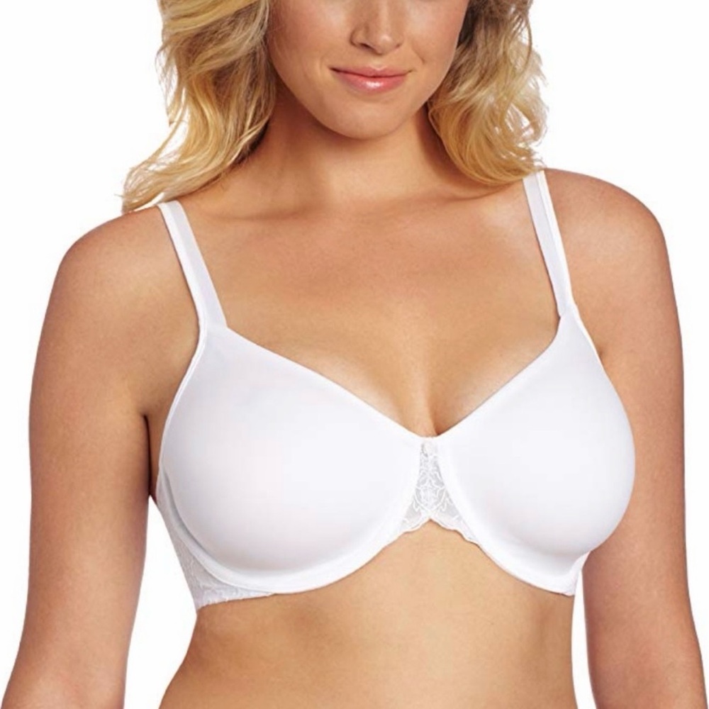 BALI Passion for Comfort Shaping Underwire Bra White Style 42DD NWT